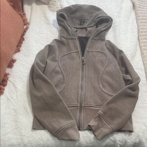 Women’s lululemon Brown zip up Hoodie
